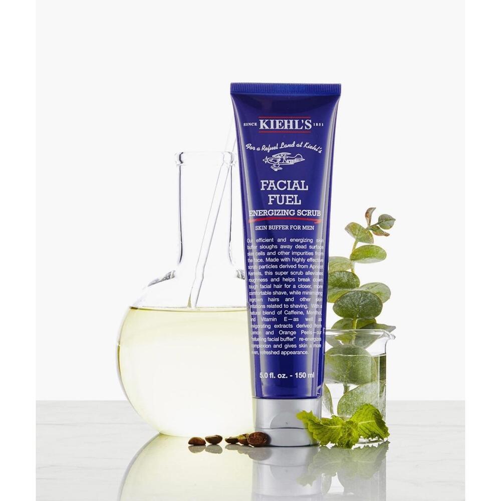 NEWBUNDLE 2 Kiehl's Facial Fuel Energizing Scrub Skin Buffer For Men 5 oz - Picture 3 of 7